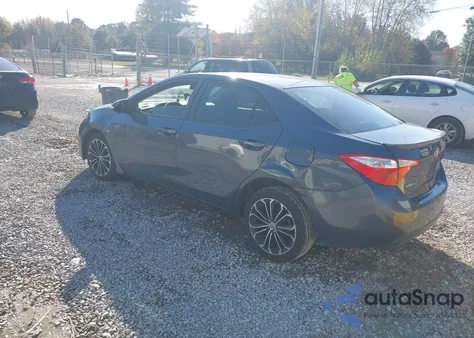 2015 Toyota Corolla S Plus from USA, damaged, VIN 2T1BURHE4FC370190